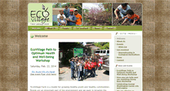 Desktop Screenshot of ecovillagefarm.org